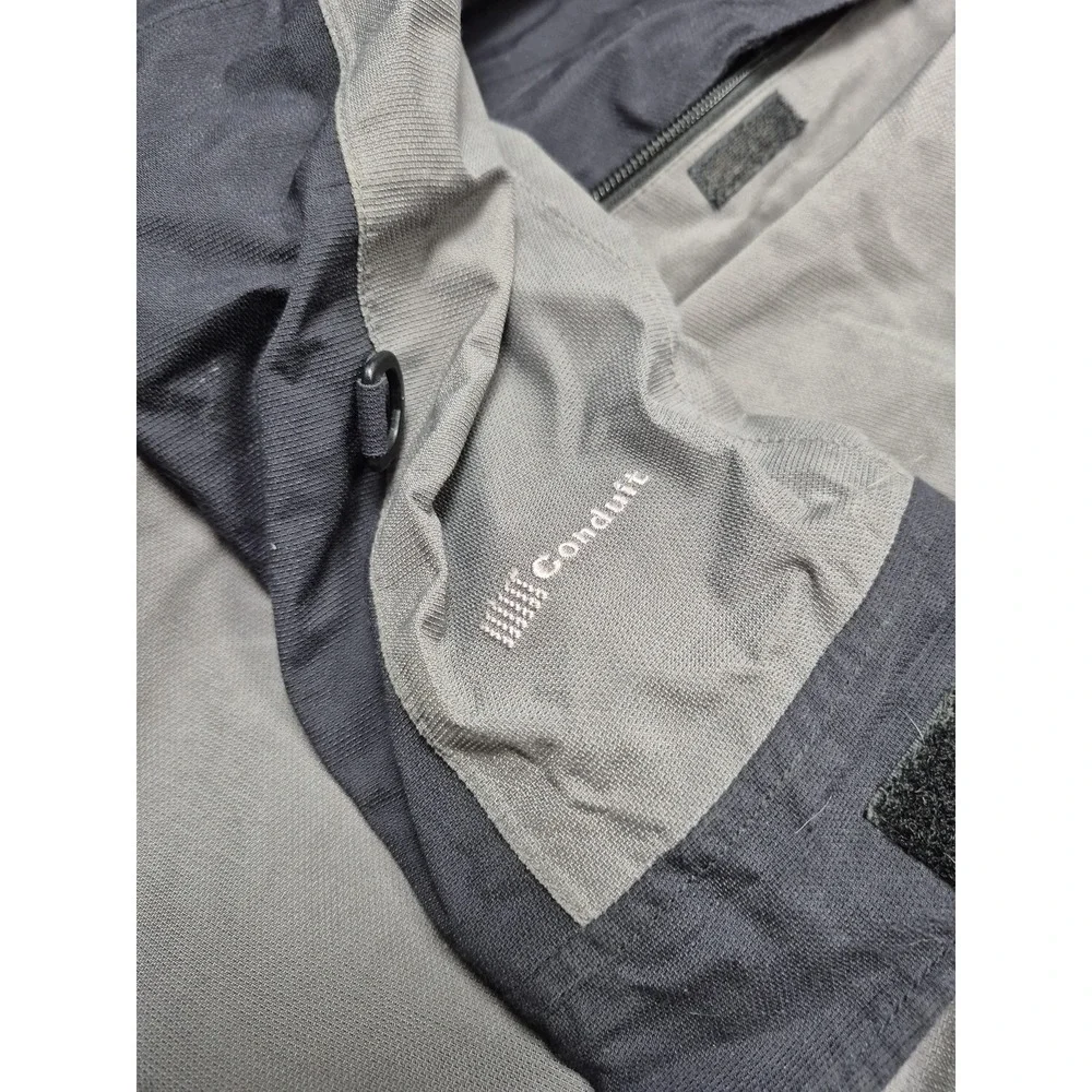 Mountain Hard Wear Jacket Mens XL Gray Conduit Hooded Ski Parka Waterproof